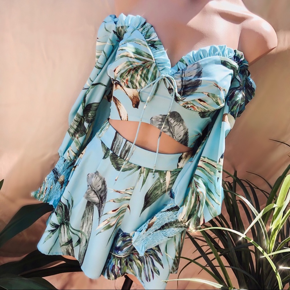 Tropical Two Piece Set